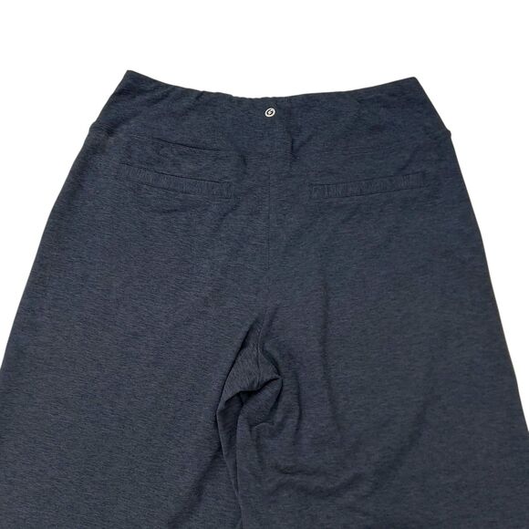 G4Free Wide Leg Pants Womens Large Navy Soft Fabric Comfort Activewear Yoga - Picture 6 of 11